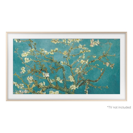 Samsung 2022 75-in. The Frame TV Customizable Sand Gold Metal Bezel VG-SCFC75SGMZA